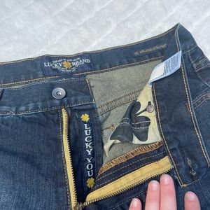 Lucky Brand Mens Jeans- 181 Relaxed Straight (32 X 34)